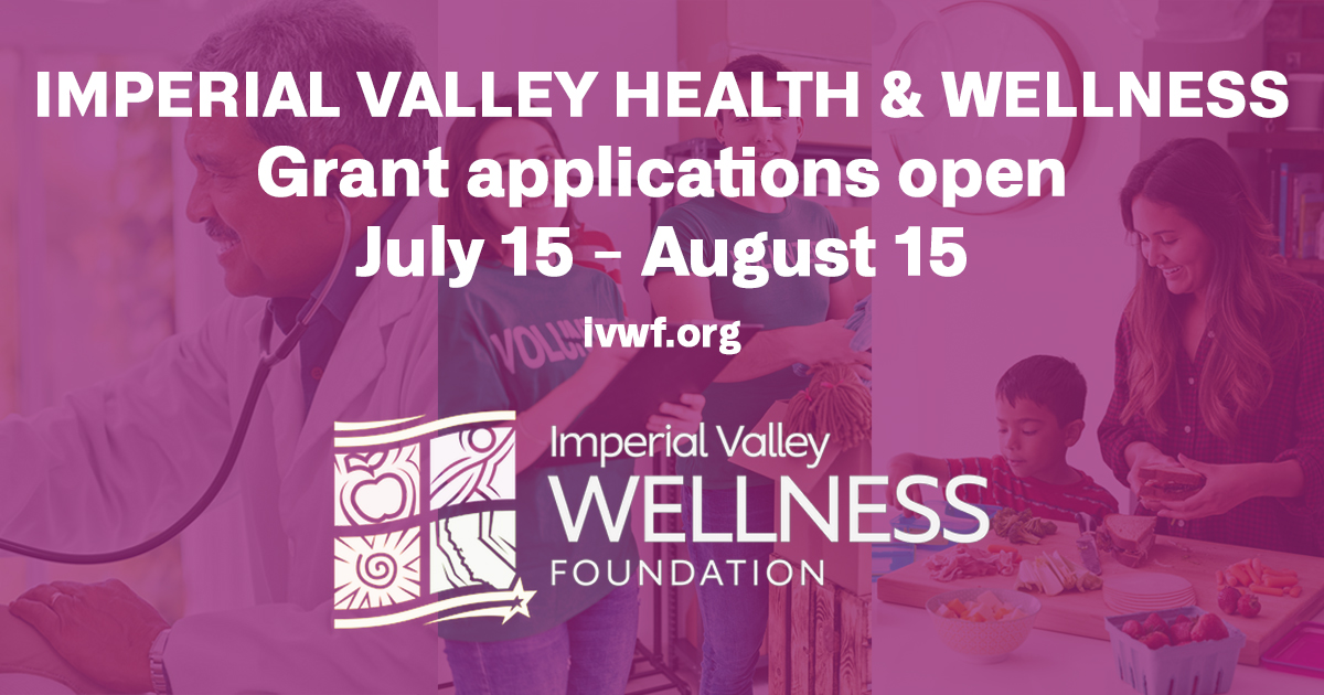 IV Health & Wellness Grant Applications open