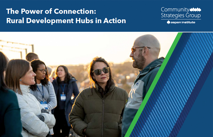 Aspen Institute Community Strategies Group report cover image_Power of Connection